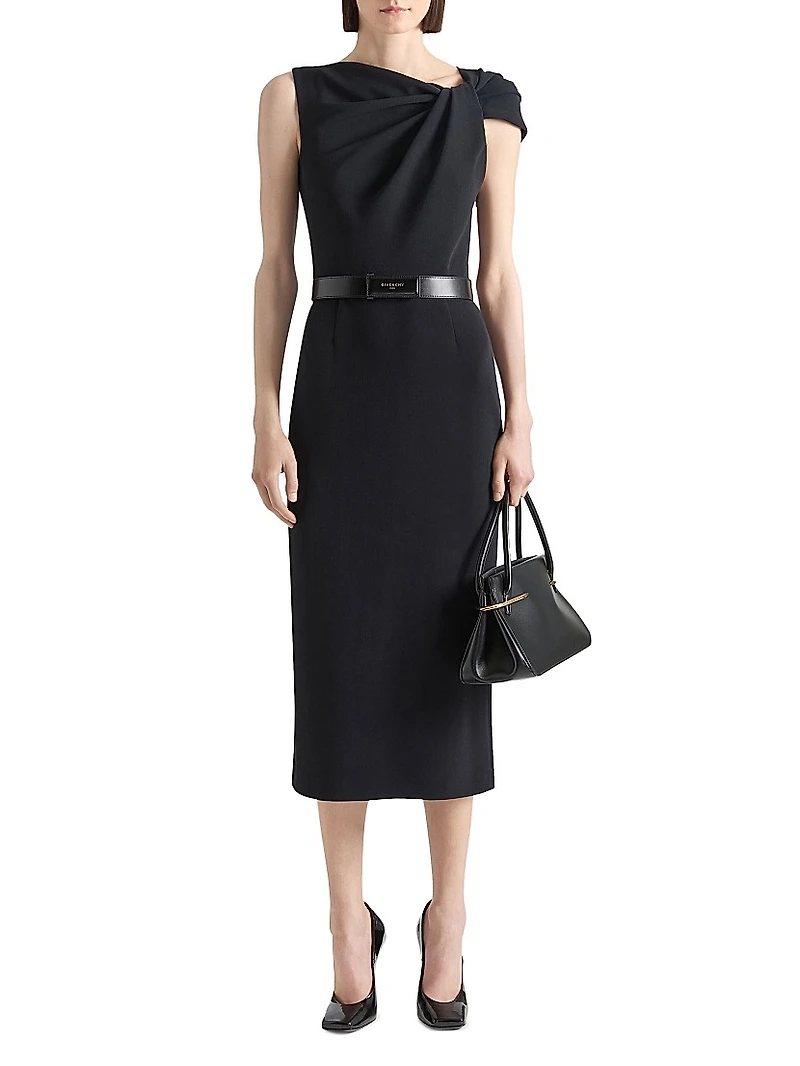 Dress with Draped Detail