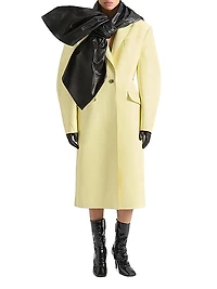 Coat in Leather