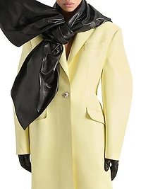 Coat in Leather