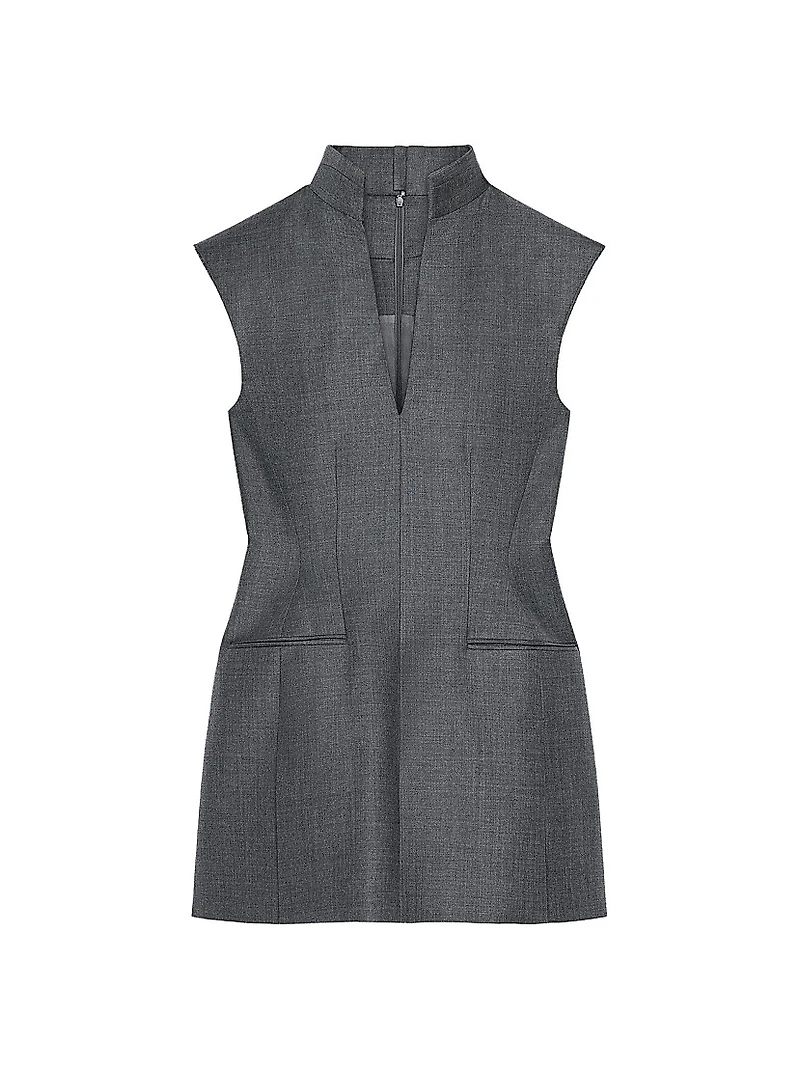 Tailored Dress in Wool