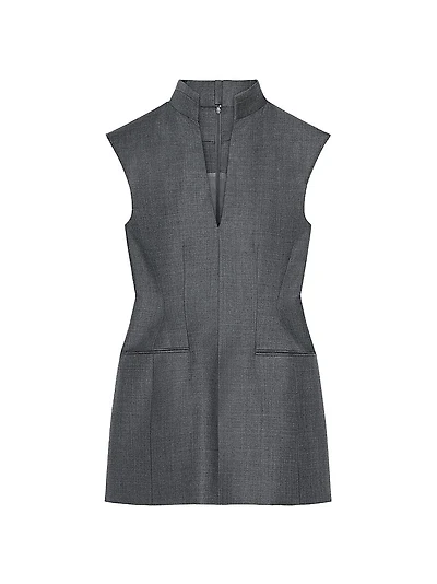 Tailored Dress in Wool