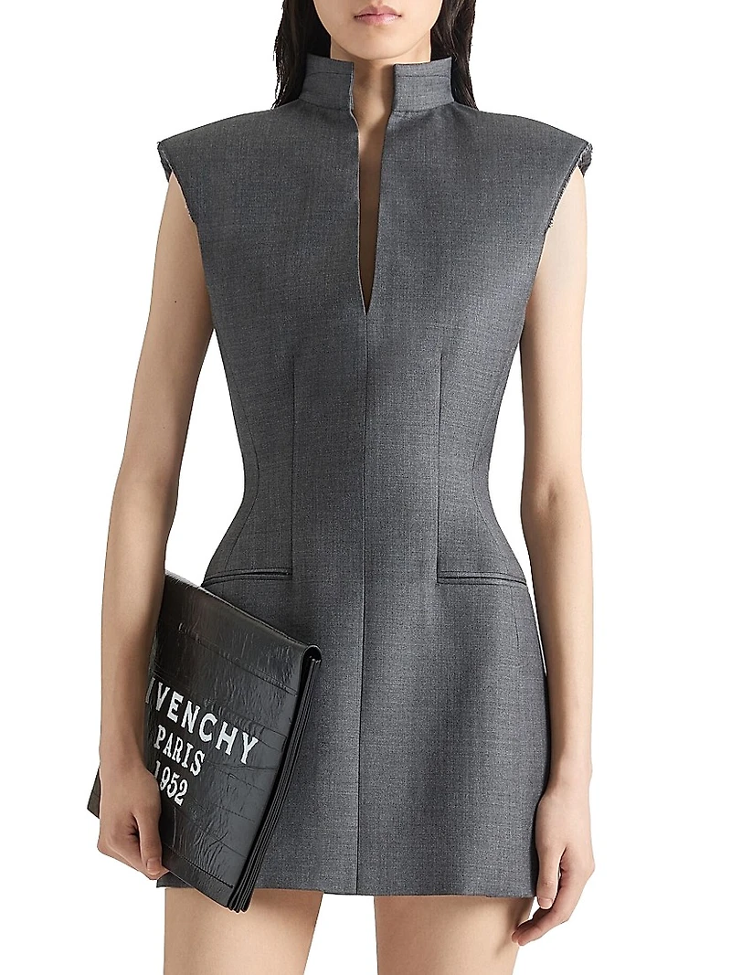 Tailored Dress in Wool