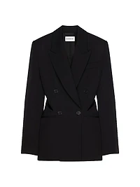 Slashed Jacket Wool