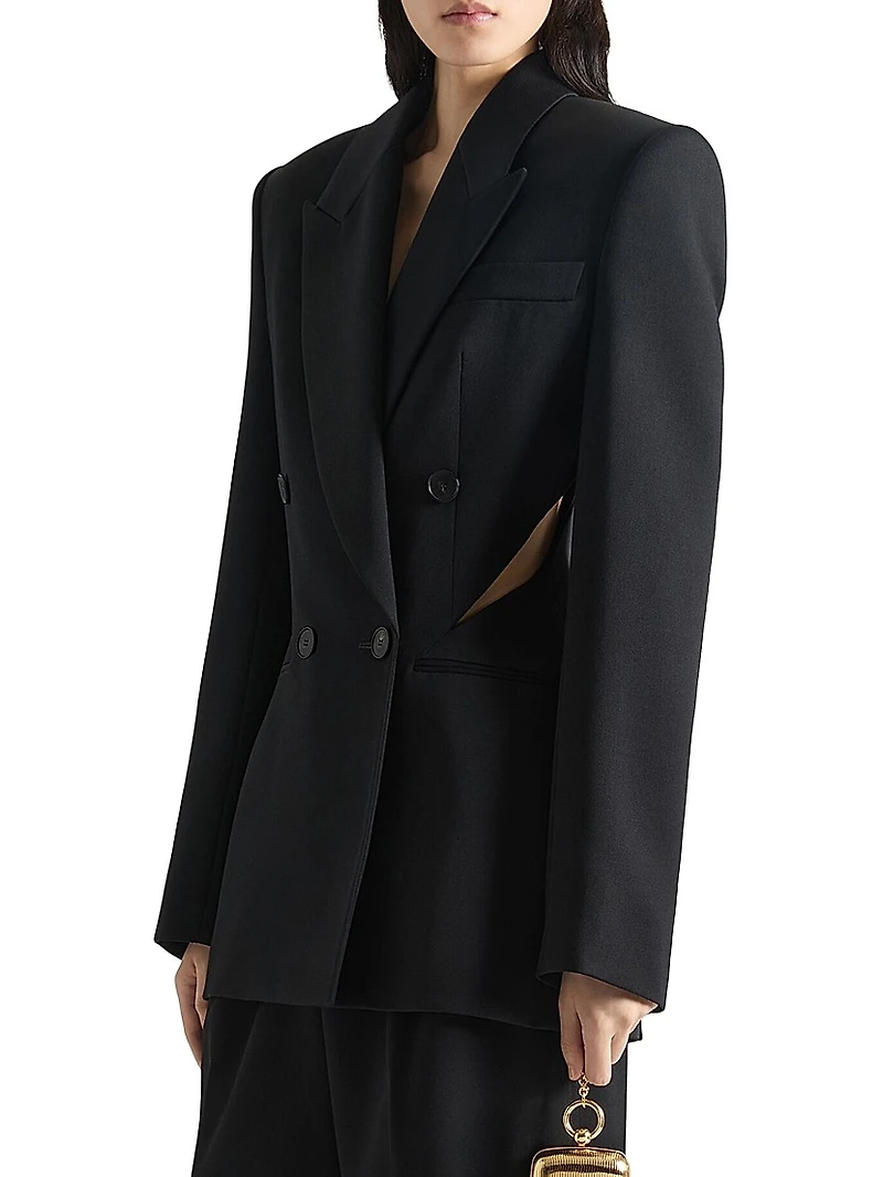 Slashed Jacket Wool