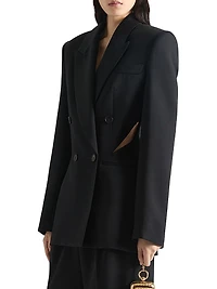 Slashed Jacket Wool
