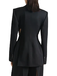 Slashed Jacket Wool