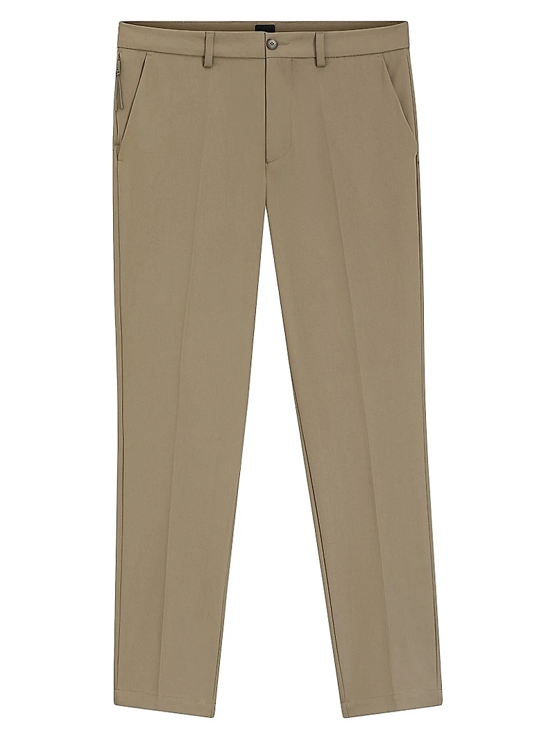 Slim-Fit Pants a Stretch-Cotton