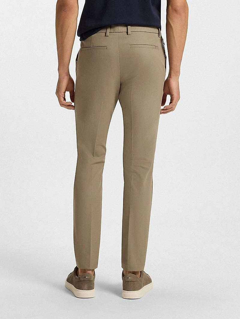 Slim-Fit Pants a Stretch-Cotton
