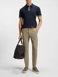 Slim-Fit Pants a Stretch-Cotton