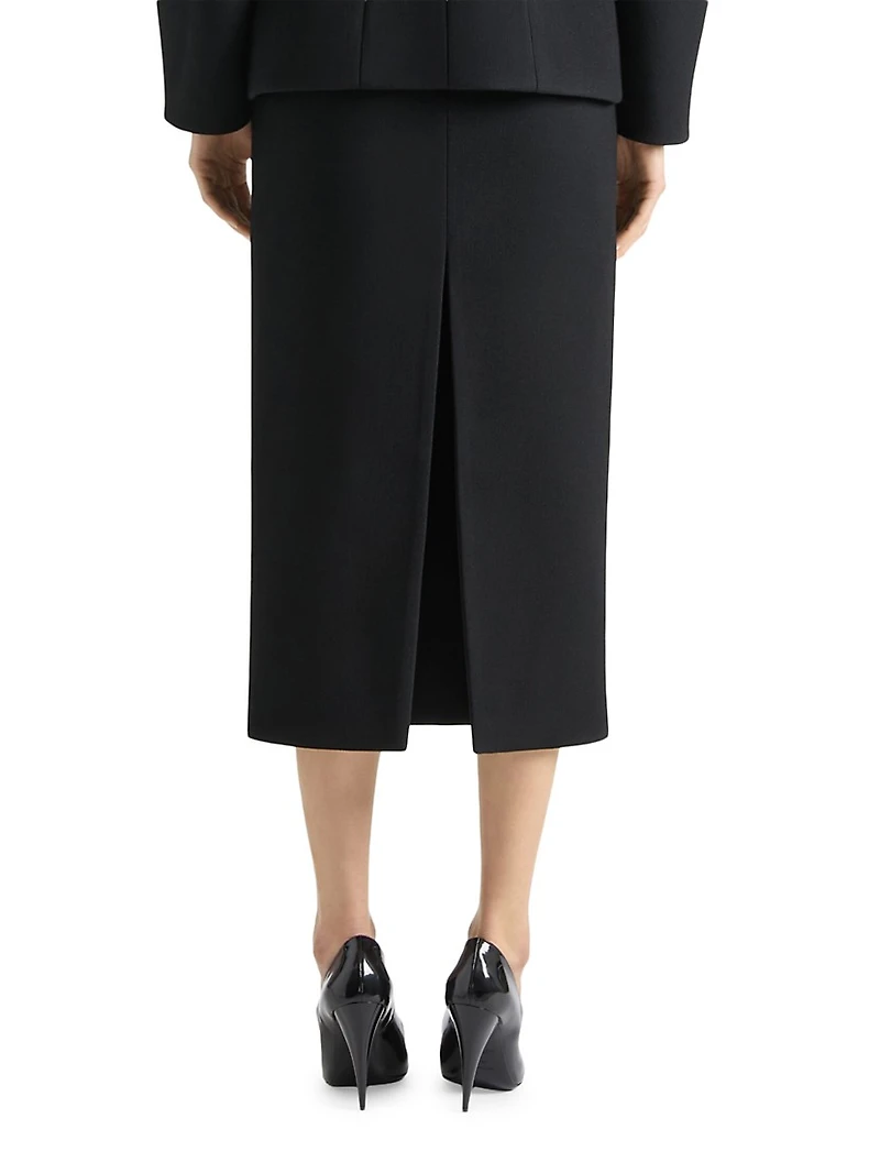 Midi Skirt Crepe
