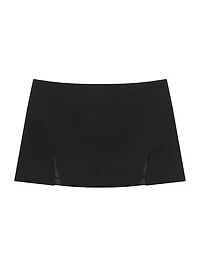 Mini Cut-Out Skirt Wool