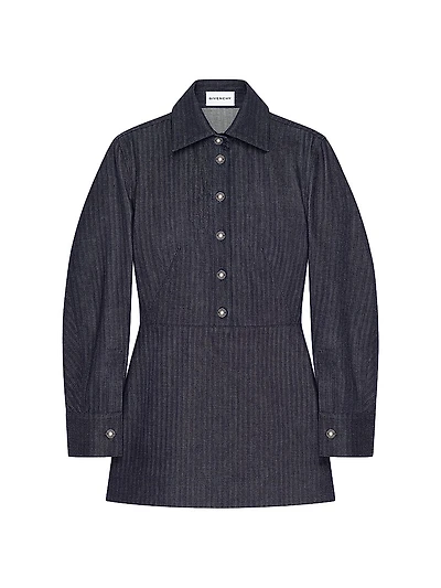 Dress Denim Herringbone