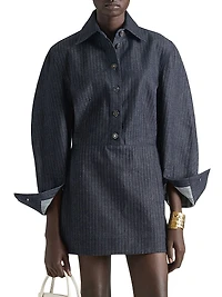 Dress Denim Herringbone