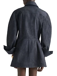 Dress Denim Herringbone