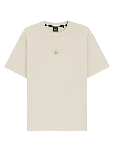 Cotton-Jersey T-Shirt with Double B Monogram