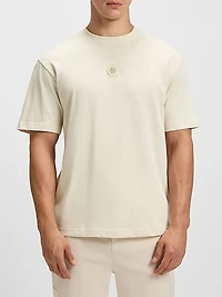 Cotton-Jersey T-Shirt with Double B Monogram