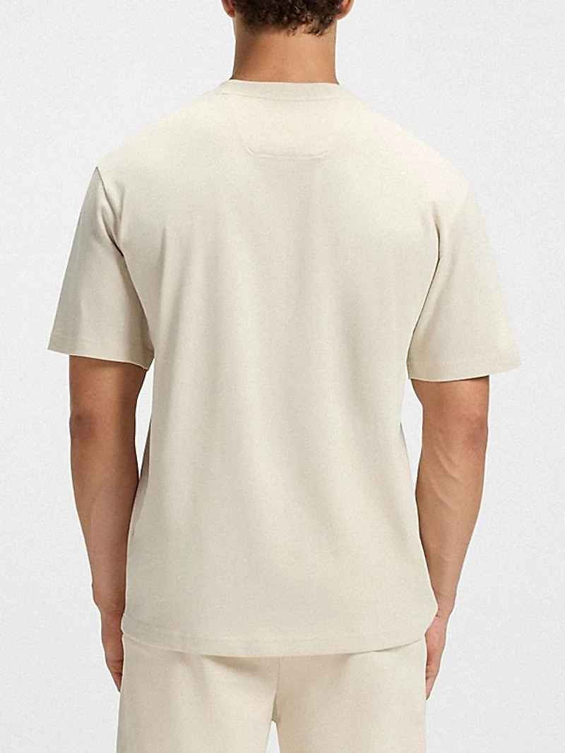 Cotton-Jersey T-Shirt with Double B Monogram