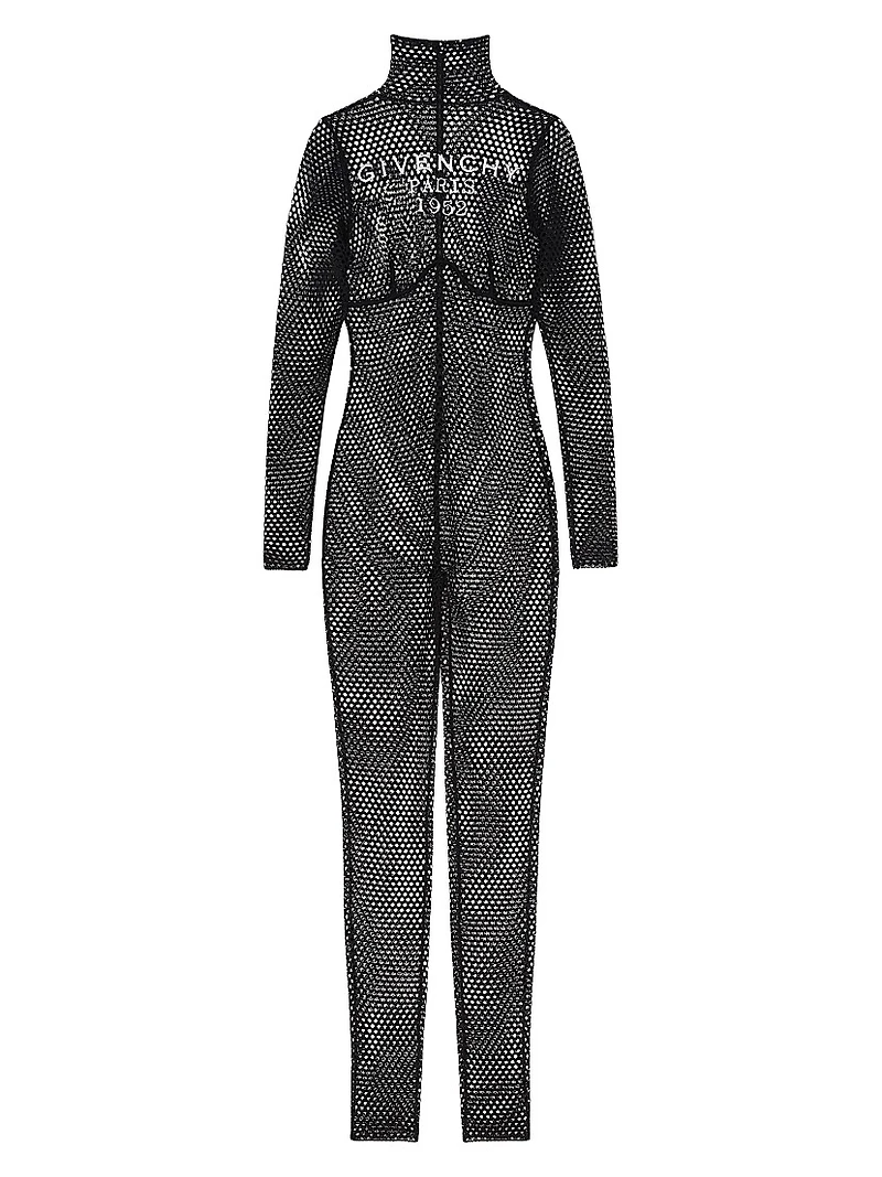 Jumpsuit in Mesh with Paris 1952