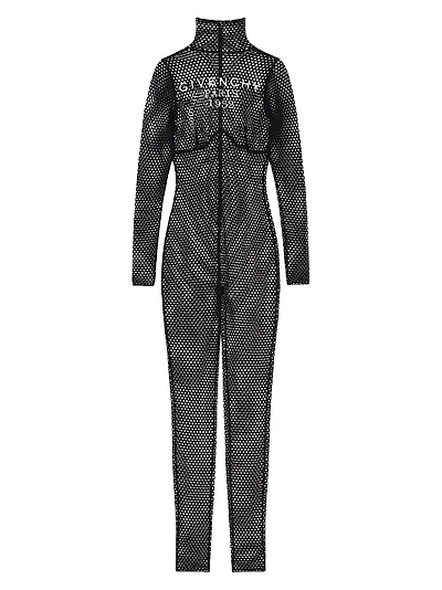 Jumpsuit in Mesh with Paris 1952