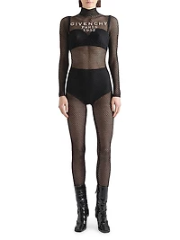 Jumpsuit in Mesh with Paris 1952