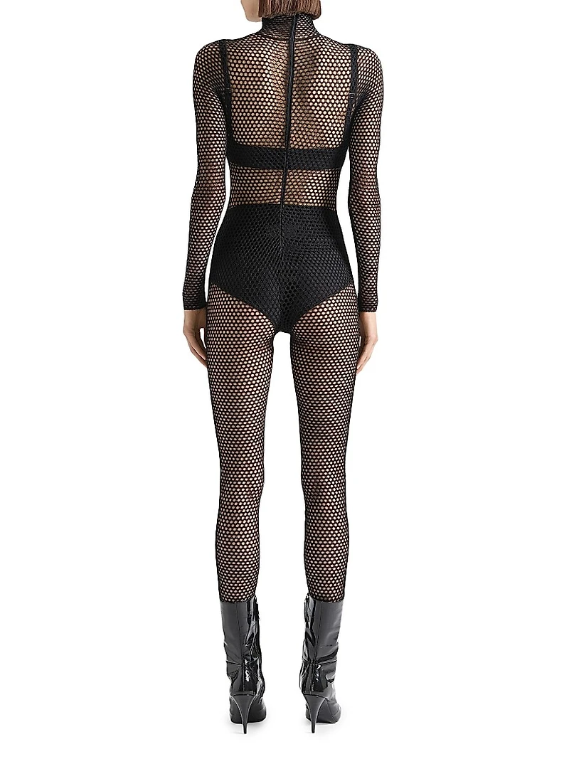 Jumpsuit in Mesh with Paris 1952