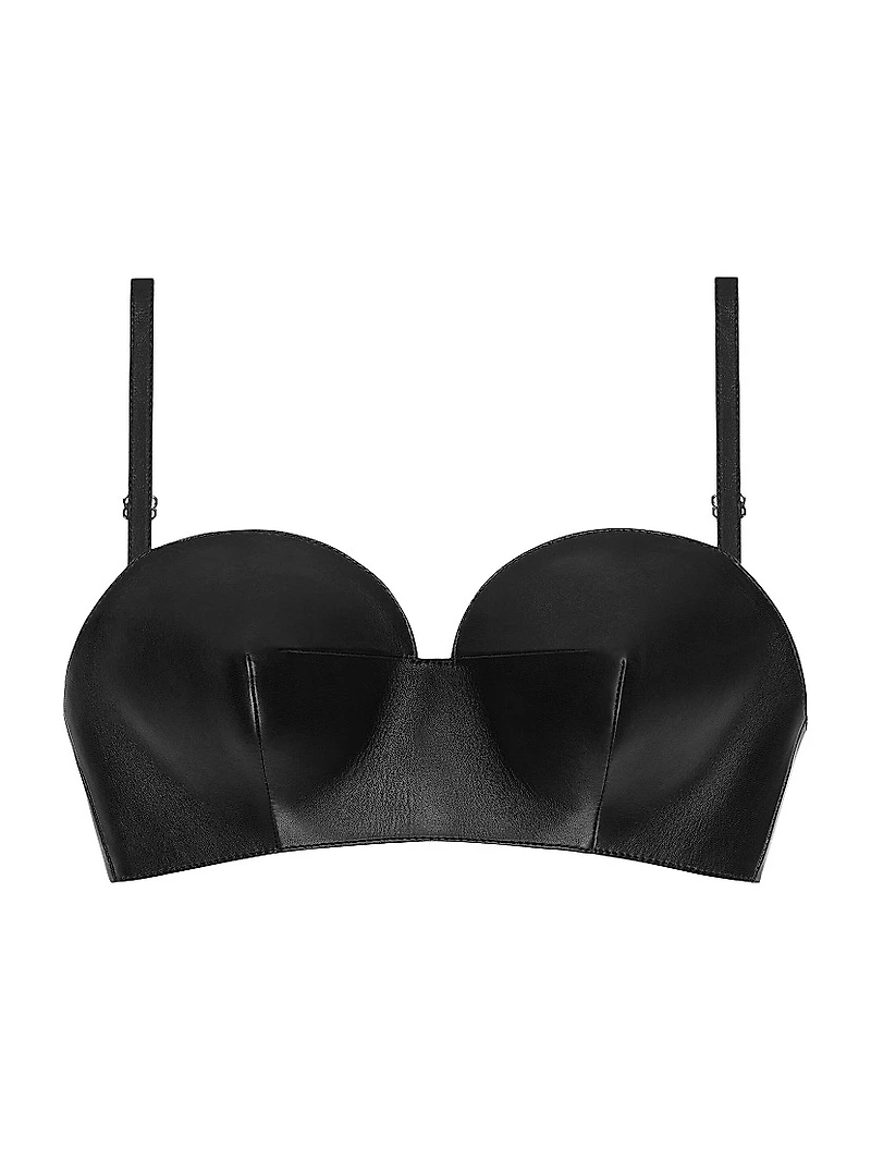 Bra Top Leather
