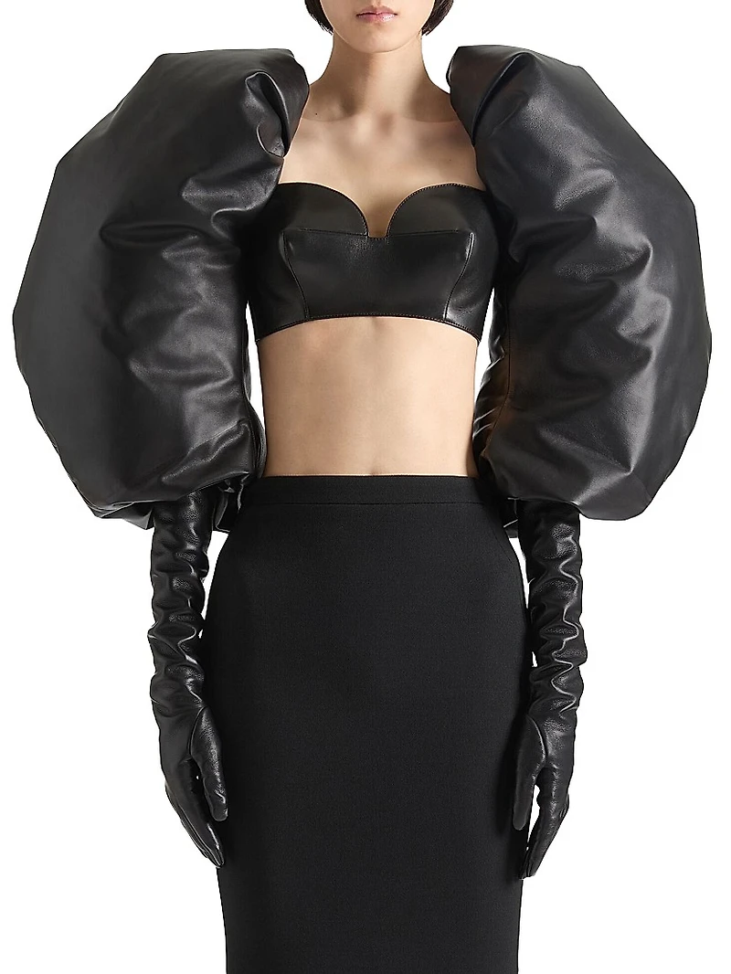 Bra Top Leather