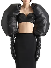 Bra Top Leather