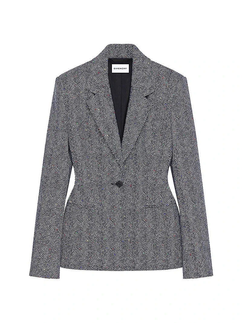 Jacket Cotton Herringbone
