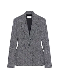 Jacket Cotton Herringbone