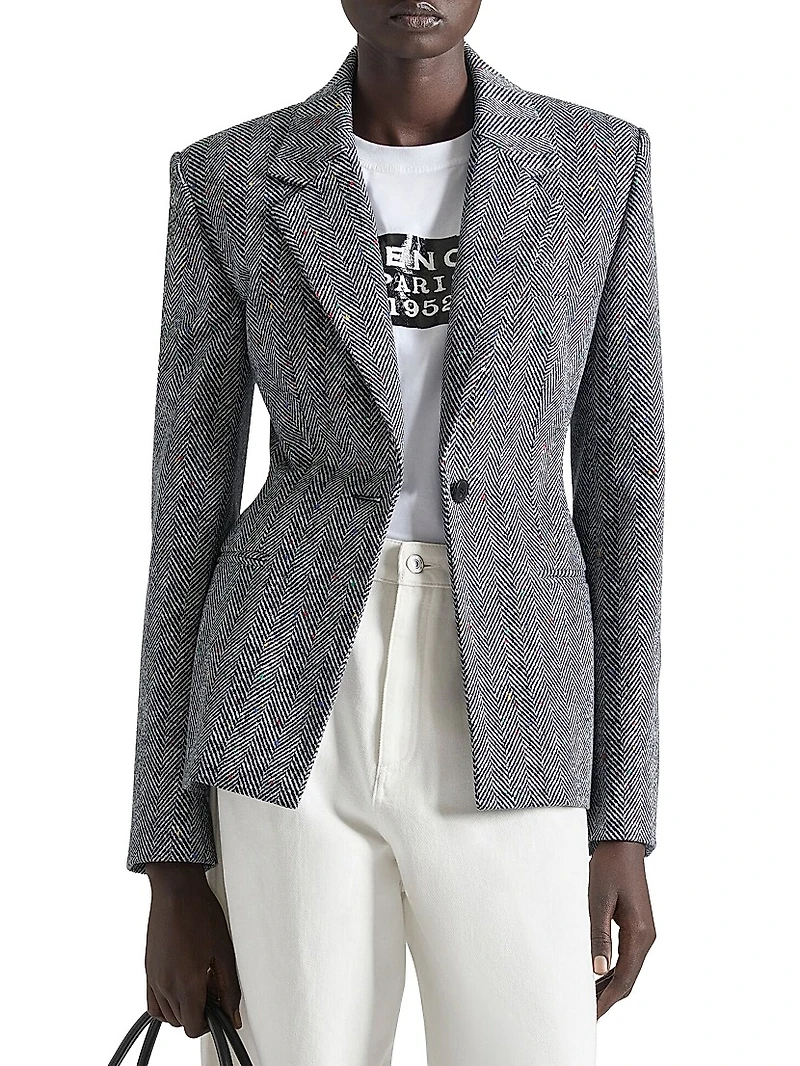 Jacket Cotton Herringbone