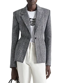 Jacket Cotton Herringbone