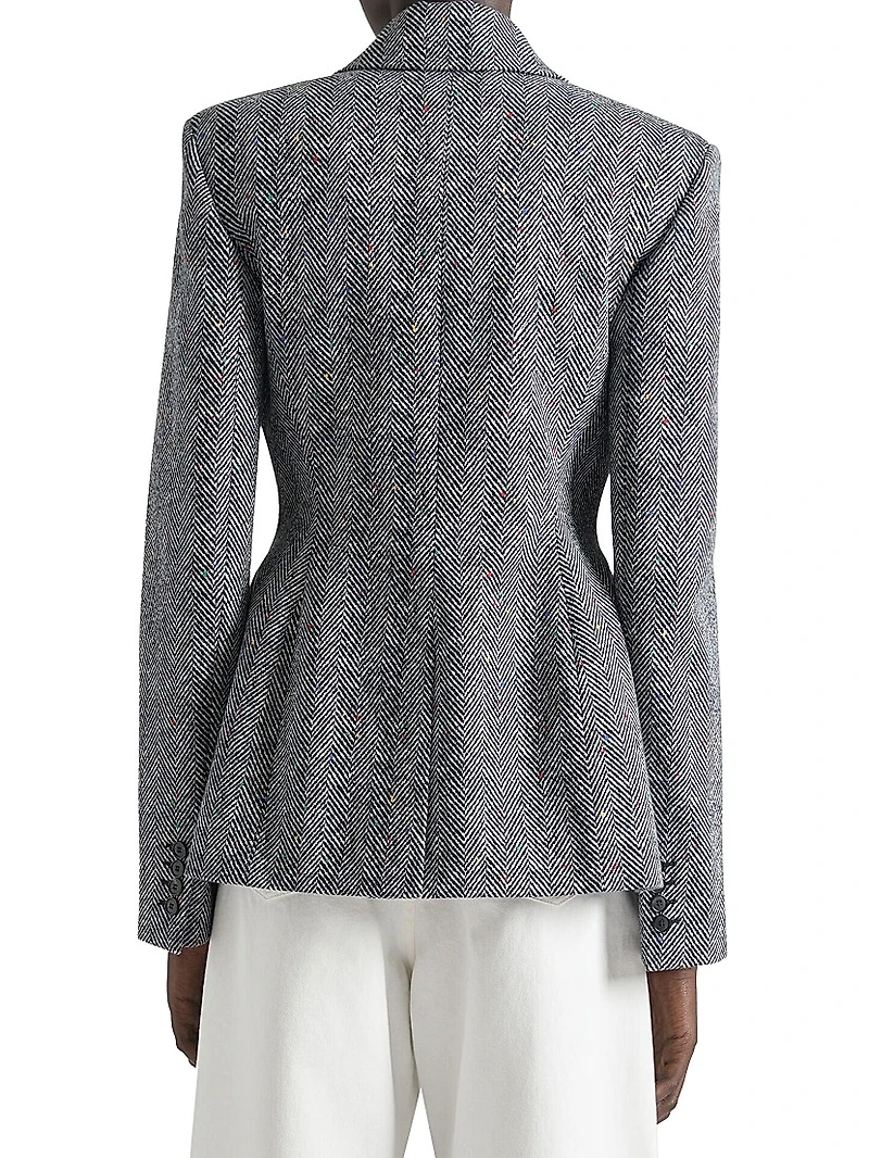 Jacket Cotton Herringbone