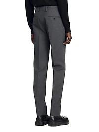 Wool Suit Trousers