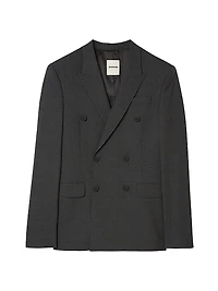 Double-Breasted Suit Jacket