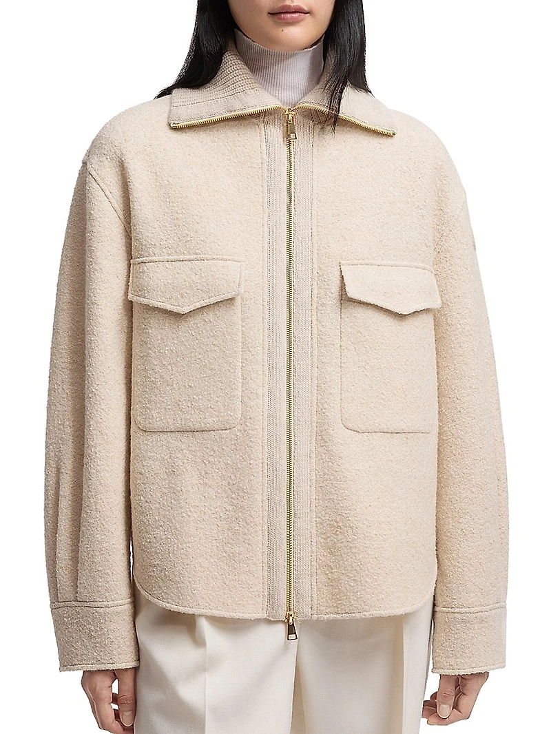 Shirt Boucle Wool Blend