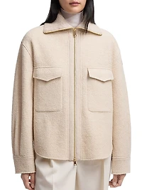 Shirt Boucle Wool Blend
