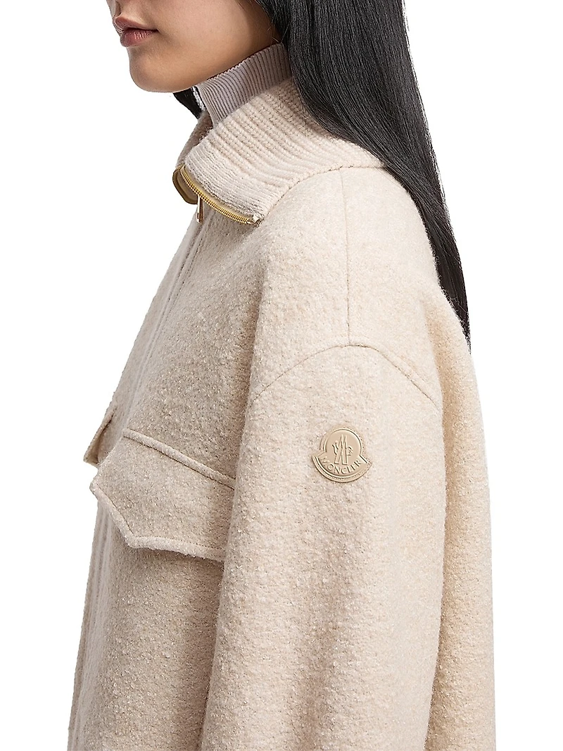 Shirt Boucle Wool Blend