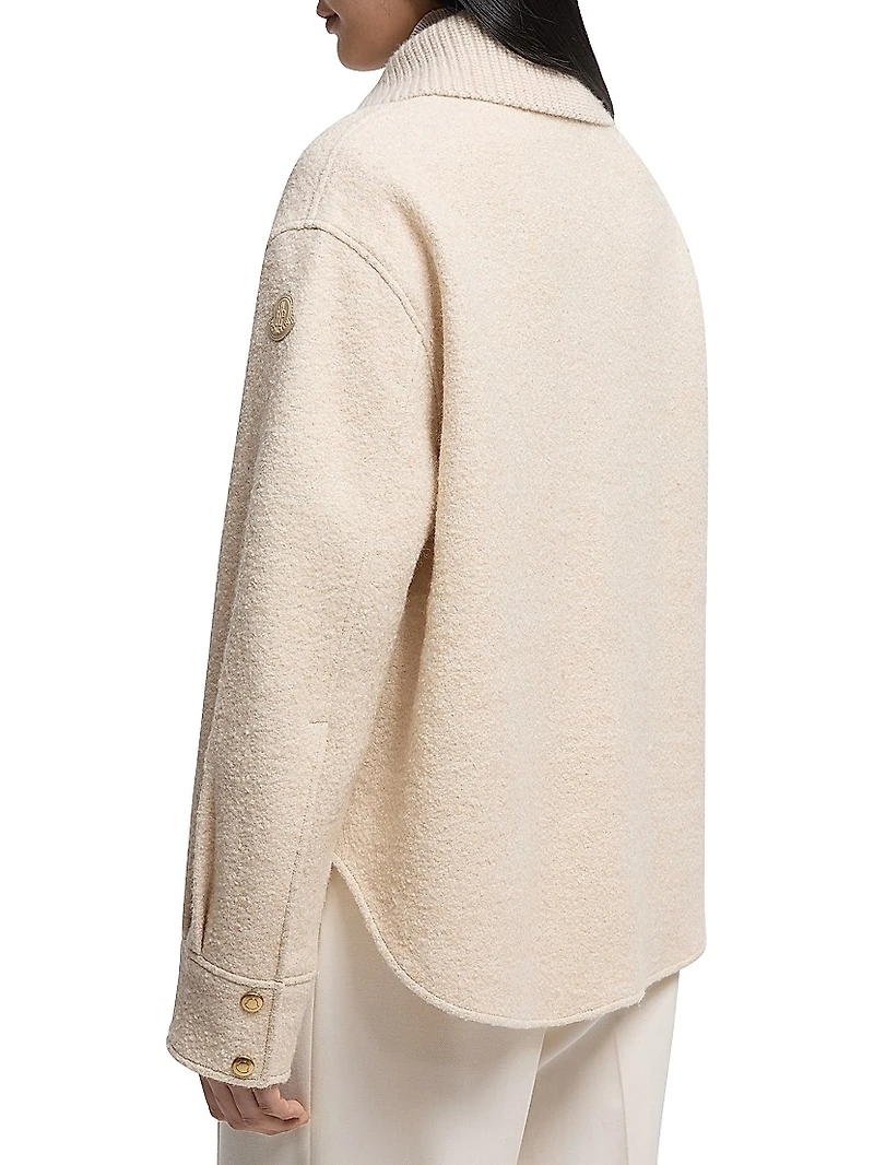 Shirt Boucle Wool Blend