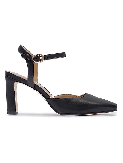 Gama Square Toe Pumps