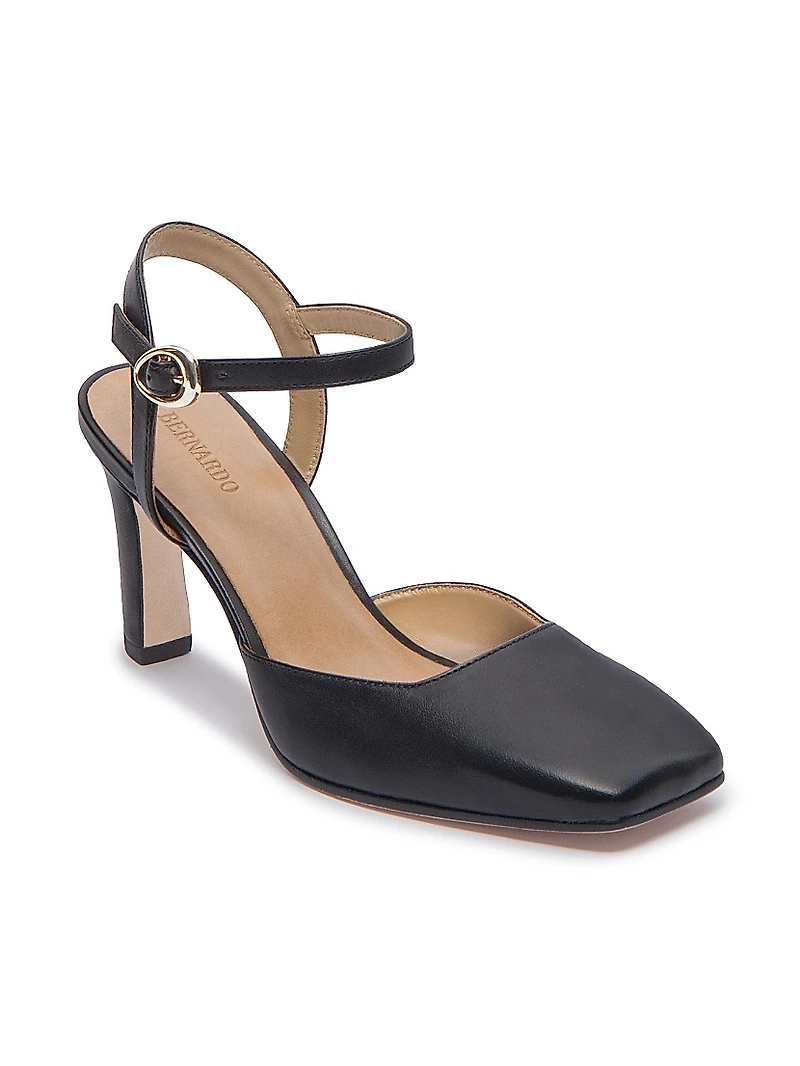 Gama Square Toe Pumps
