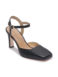 Gama Square Toe Pumps