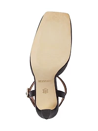Gama Square Toe Pumps