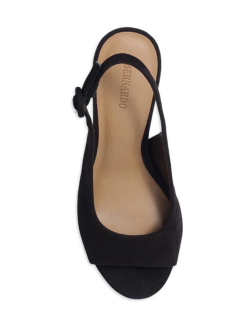 Vega Peep Toe Platform Pumps