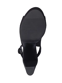 Vega Peep Toe Platform Pumps