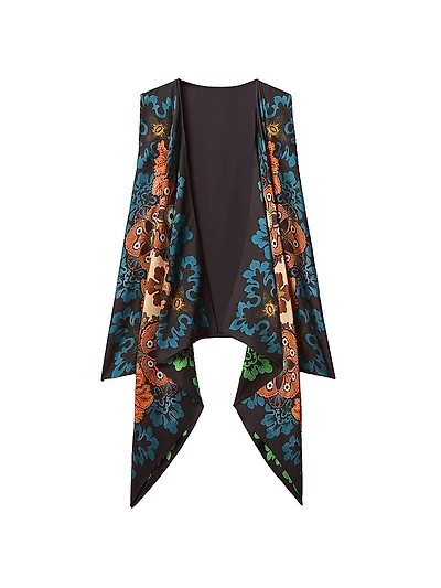 Reversible Scarf Gilet