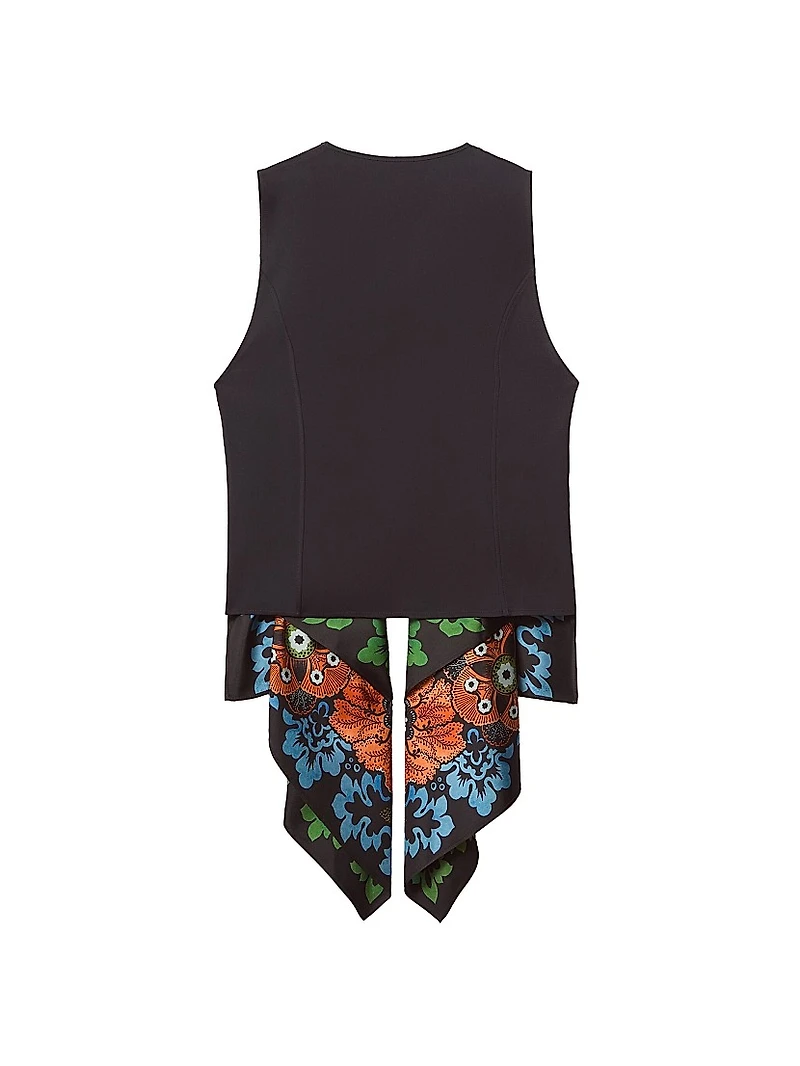 Reversible Scarf Gilet