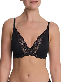 Persuasion Lace Convertible Plunge T-Shirt Bra