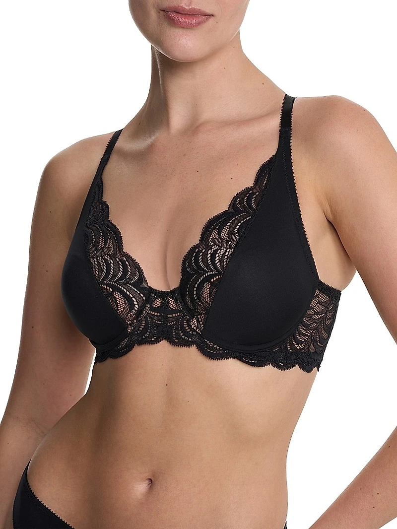 Persuasion Lace Convertible Plunge T-Shirt Bra