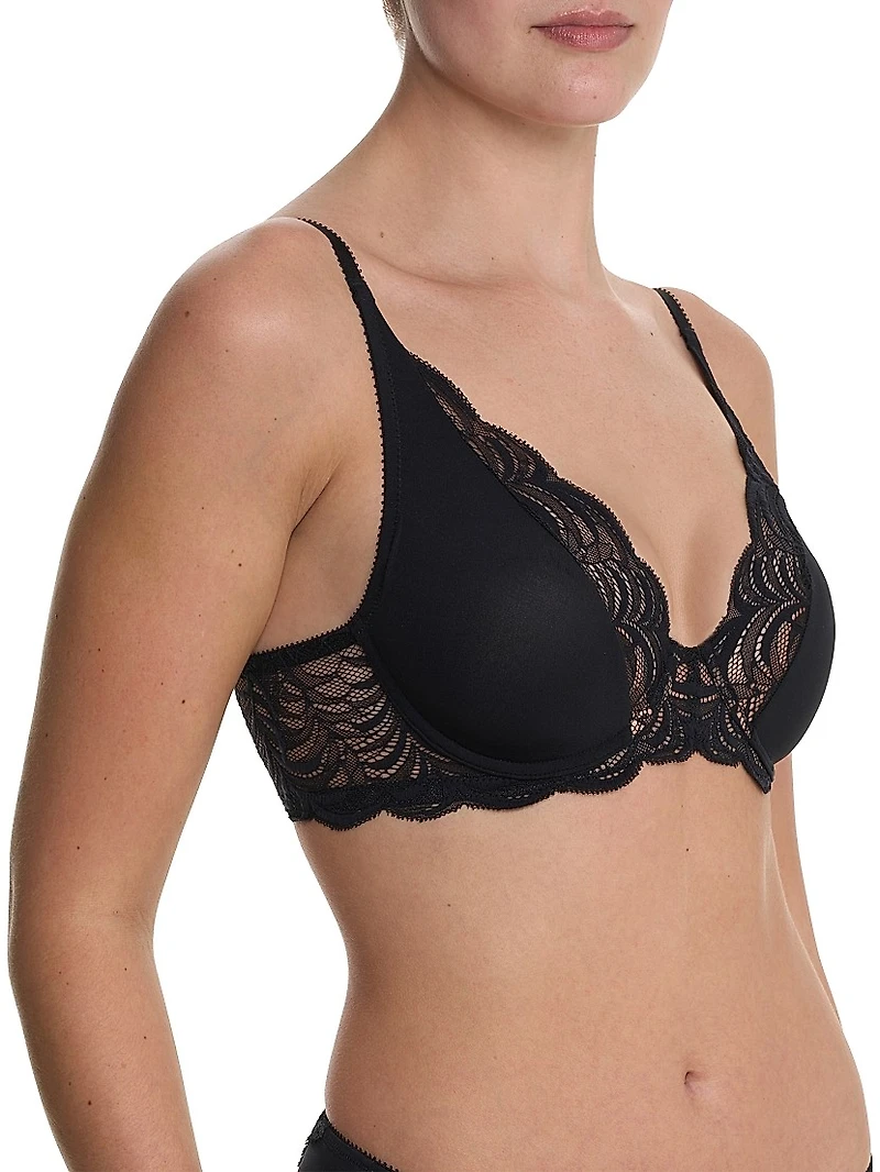 Persuasion Lace Convertible Plunge T-Shirt Bra